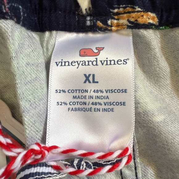 Vineyard Vines Festive Christmas Navy Pajama Pants - Picture 5 of 7